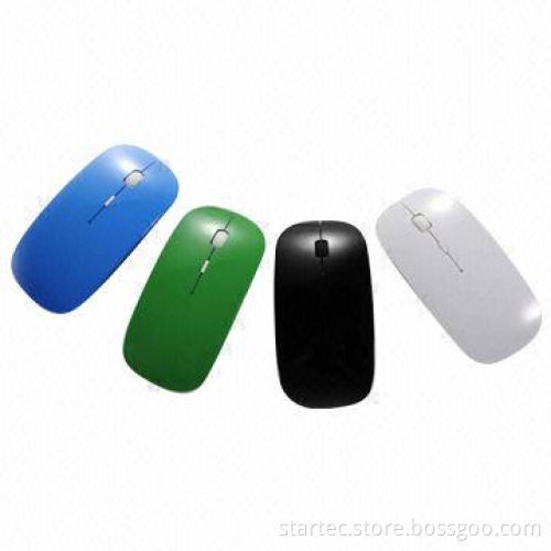4D Apple Design 2.4GHz Wireless Mouse with Mini USB Nano Receiver